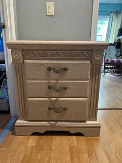 Nightstand 2 drawer dresser furniture