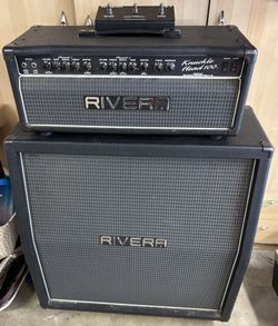 1990’s Rivera Knucklehead 100w Guitar Amp Head And 4x12 Cabinet
