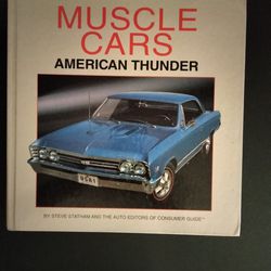 Muscle Cars American Thunder Book