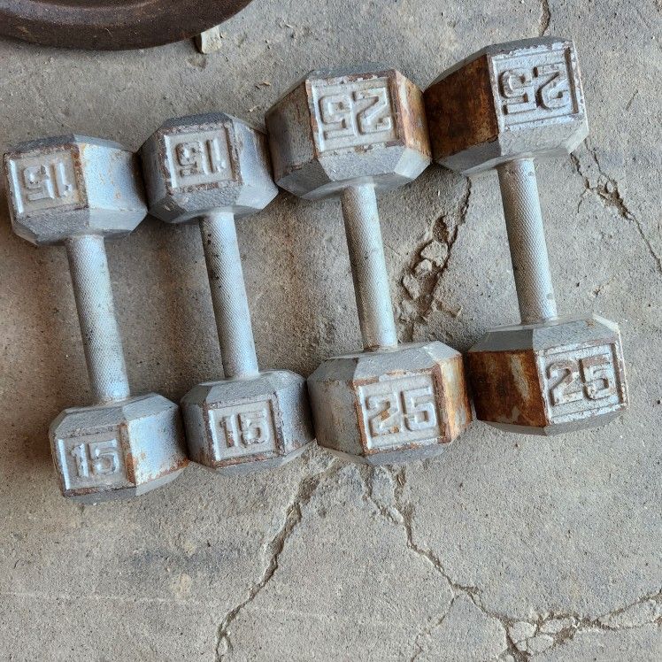 Dumbbells 15-25s