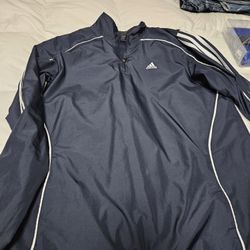 Men' s Adidas Windbreaker Pullover szM