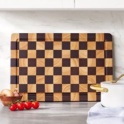 Member's Mark Checkered Wooden Cutting Board $14.99
