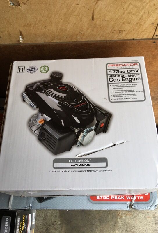 Predator engines 173cc OHV vertical shaft gas engine **BRAND NEW** for