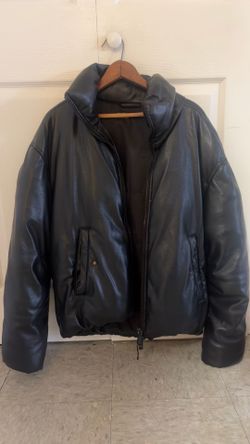 Zara leather jacket