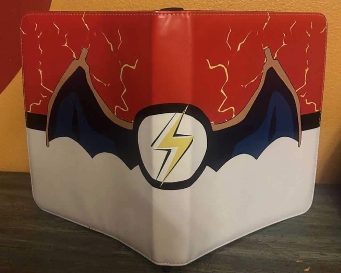 New New Pokémon Zippered Card Binder 9 Card Slot
