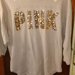 Victoria's Secret Pink Bling Shirt