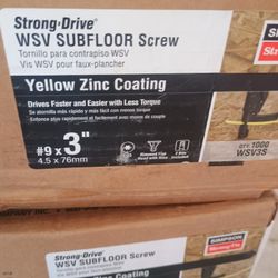 3" Subfloor Screws