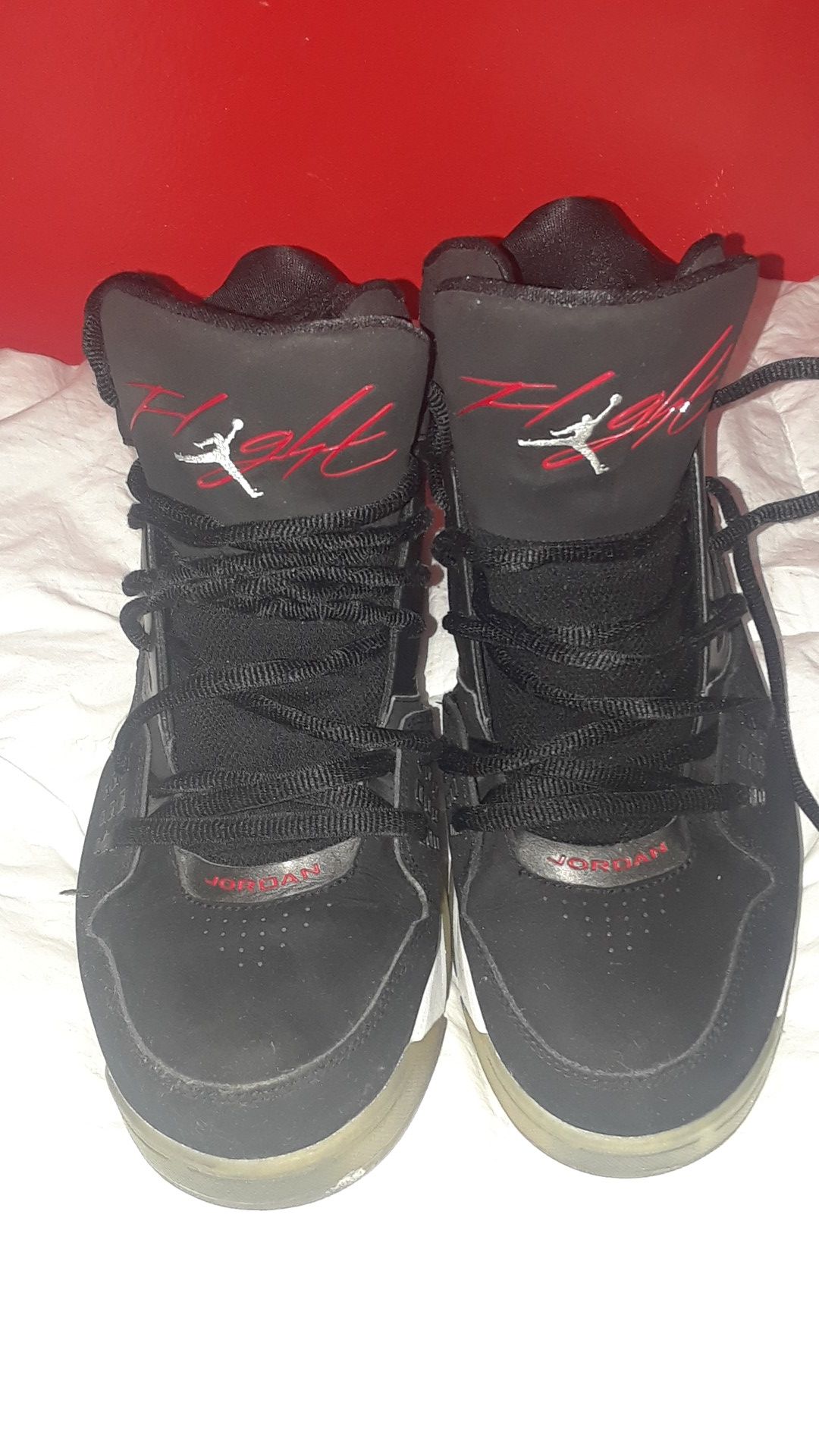 Black Jordans size 10 1/2