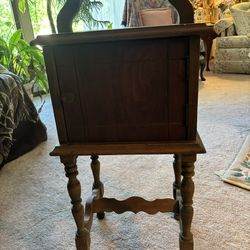 Antique Wooden Copper Lined Humidor