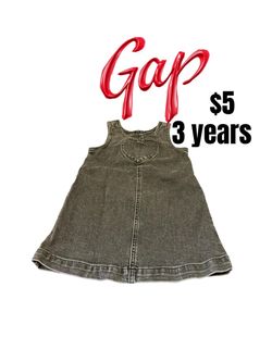 Gap Kids Denim Dress Size 3 Years great condition 💖💖042426 M19
