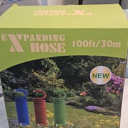 100 Ft Expandable Pocket Hose New Return Date Expired Pd 50 Ask 30 Firm No Nozzle Came With It 