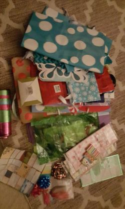 **Gift Wrapping Lot Christmas, Birthday, Wedding etc