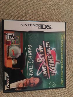 Nintendo ds are you smarter than a 5th grader