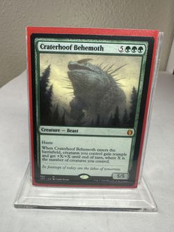 Magic The Gathering: CRATERHOOF BEHEMOTH 