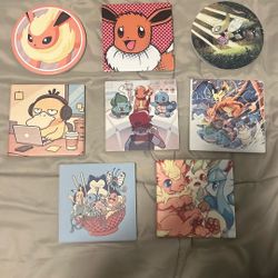 Ceramic Pokemon Coasters - Multiple Designs