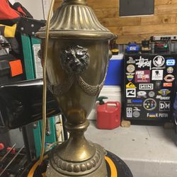 Antique Bronze Lamp