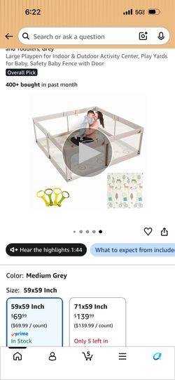 Toddler playpen