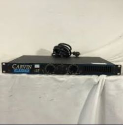 Carvin F150 Power Amp F 150 Watt Rack Mountable Stereo Amplifier #35618
