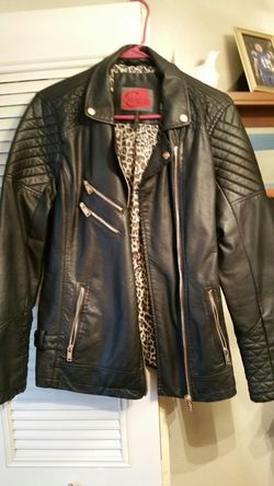 Large Womans leather jacket