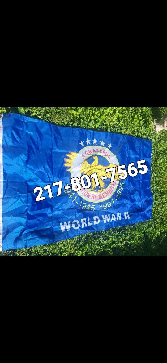 world war 11 memorial flag