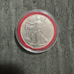 A Coin Looks Like American Silver Eagle 2023