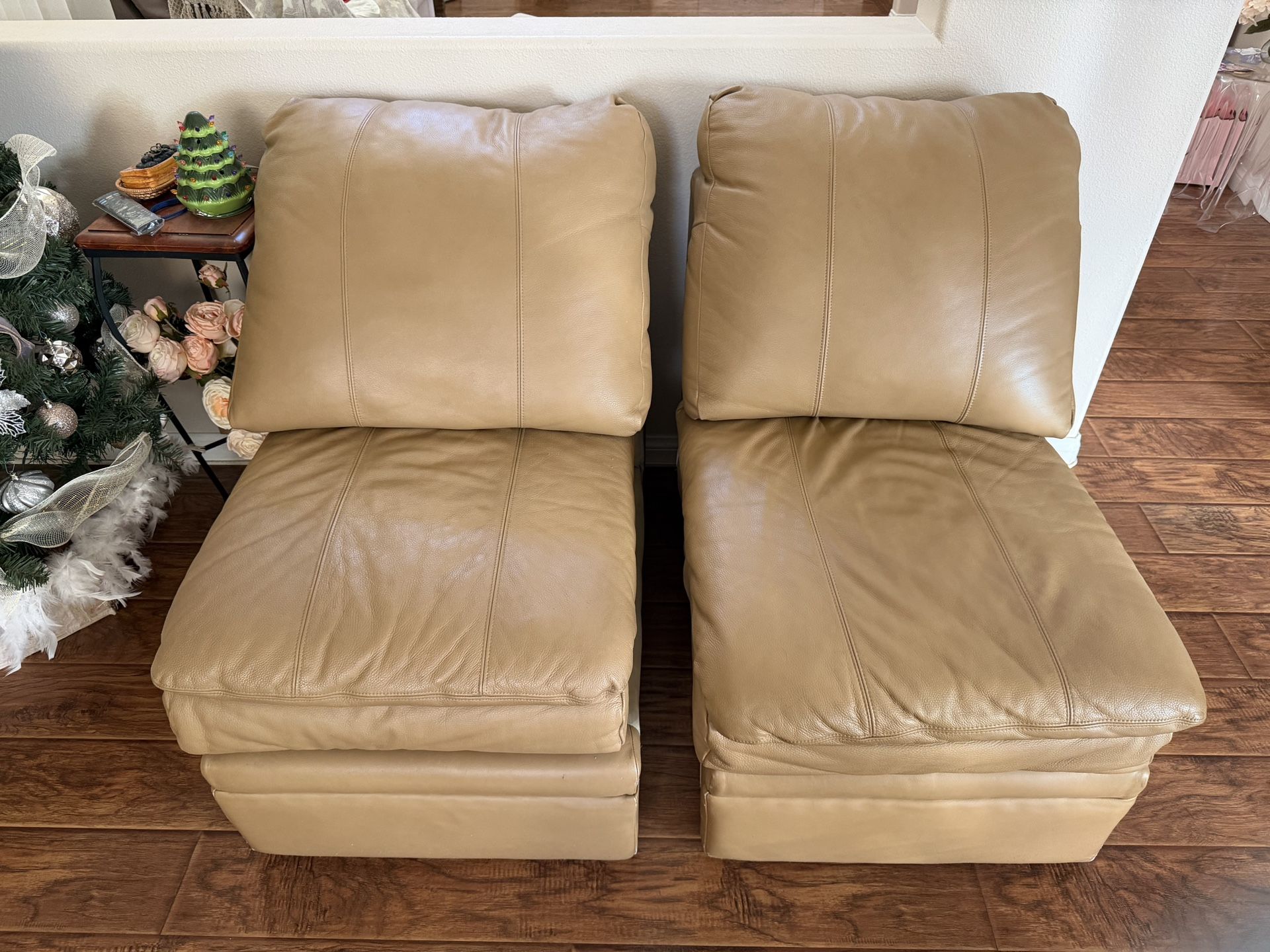 Genuine Leather Sofa 2 Pieces