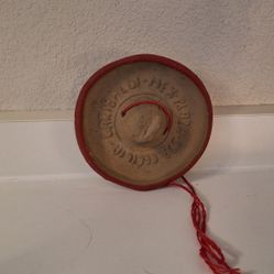 Red & Brown Clay Sombrero Decor 