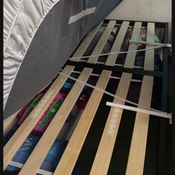 Twin Bed With Frame Mattress New Had Protector Always