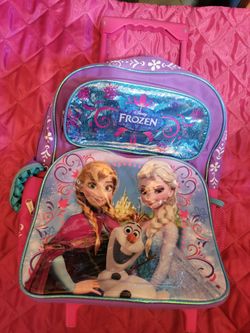 Disney Frozen Rolling Backpack and Tote