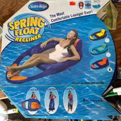 Recliner Spring Pool Float 