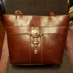 Giani Bernini Bag, Brand New, Tobacco color