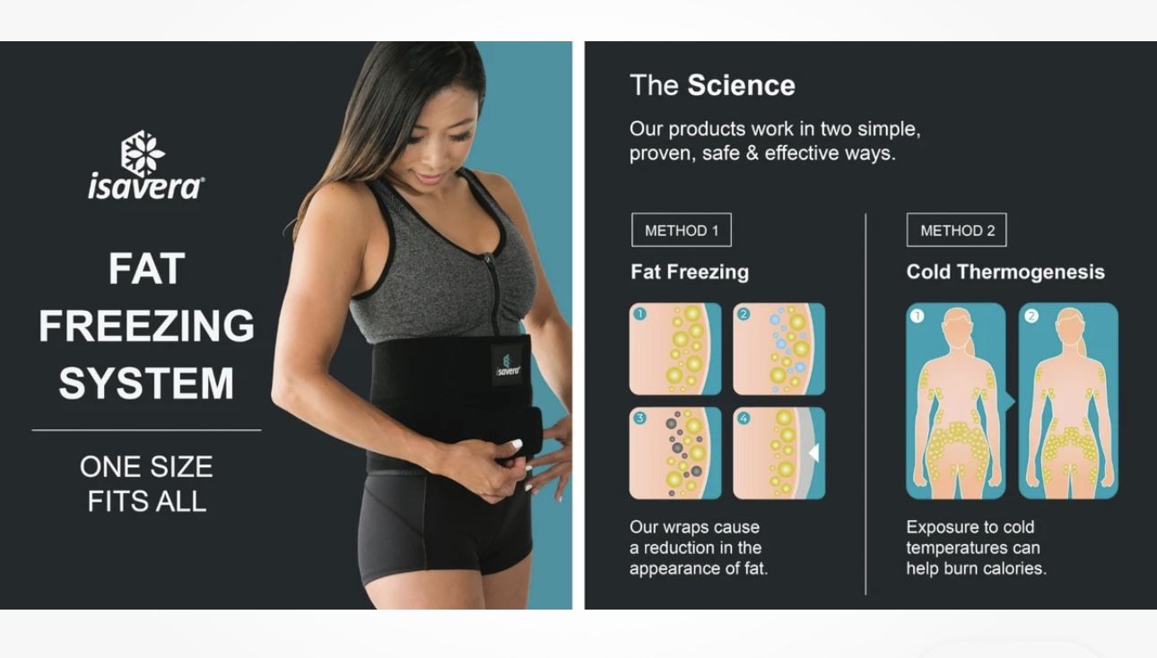 Isavera Fat Freezing System (waist/body sculpt set)