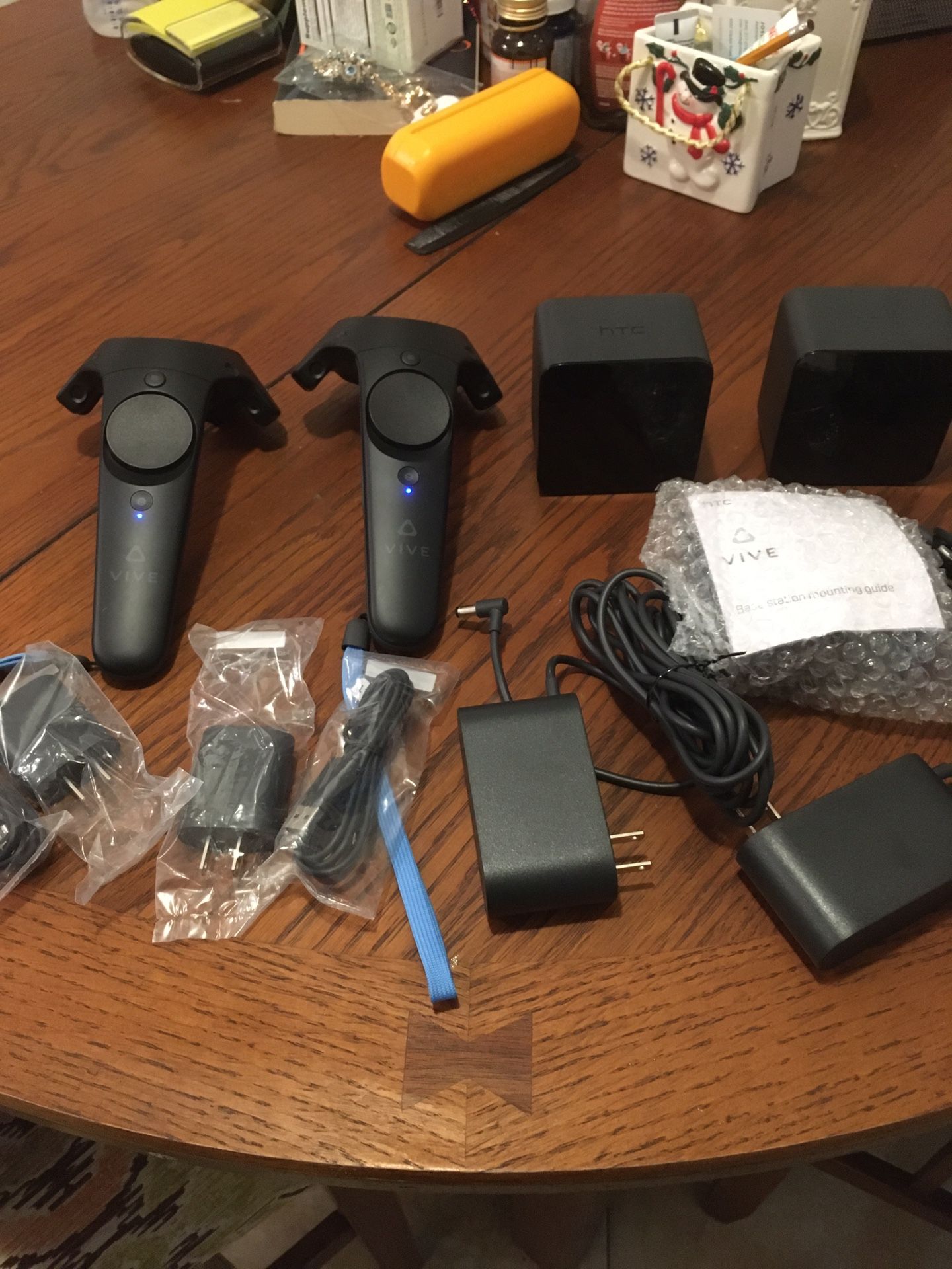 HTC Vive Sensors and Controllers