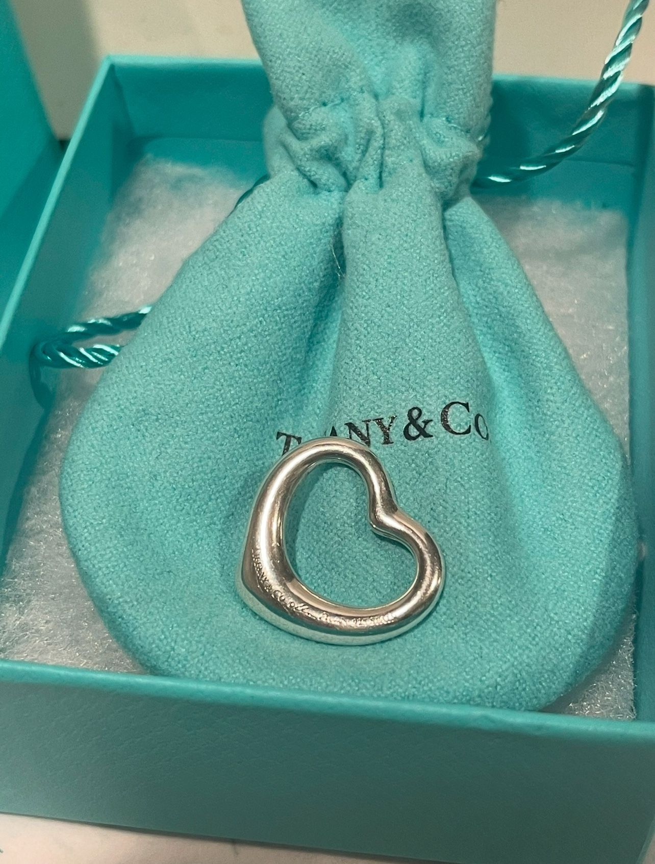 Elsa Peretti® Open Heart Pendant Tiffany & Co. 