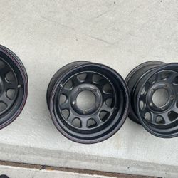 Black Off Road Rims