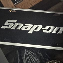 Snap-On Sign