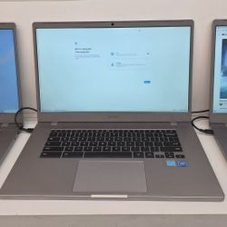 Samsung laptops 15.6 Chromebooks $90 each

Samsung Laptops 15.6" Chromebooks $90 cada una