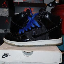 Size 7.5- Nike Dunk SB PRM High Space Jam 2019