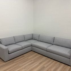 Younger Furniture Grande Wednesday Wide Arm 2-Piece Track Sectional Sofa-Customize your own! 