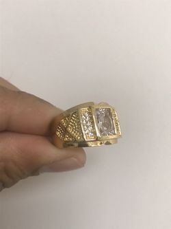 14k gold filled men rings
