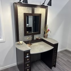 Dresser Makeup Area 