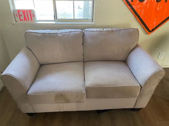 Tan Loveseat 5ft