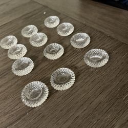 Vintage 12 Salt Cellars / Dips / Dishes