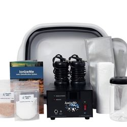 HEALTHandMED IonizeMe Maxx-Powerful 20 Volts, 2.5 Amperes Heavy Duty Ionic Foot Bath Detox Machine (Starter Package) with 5 Year Warranty and Detox Ex