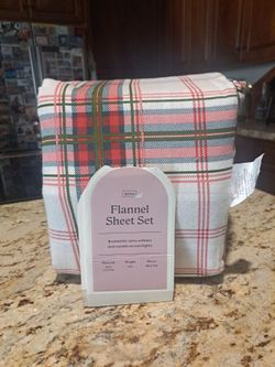 King size Christmas flannel sheets