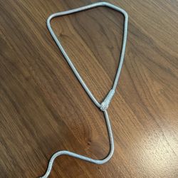 Silver Snake Necklace 