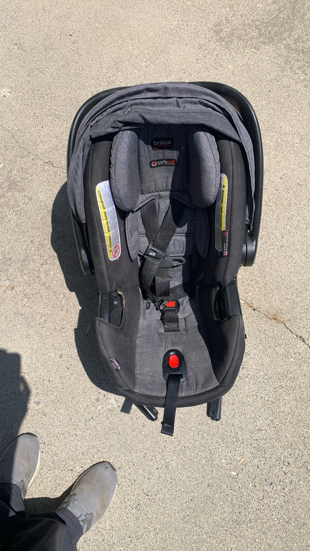 Britax Car Seat Plus Stroller Safe Cell Impact Protection