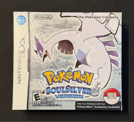 Pokemon SoulSilver DS Game Pokewalker Bundle Brand New