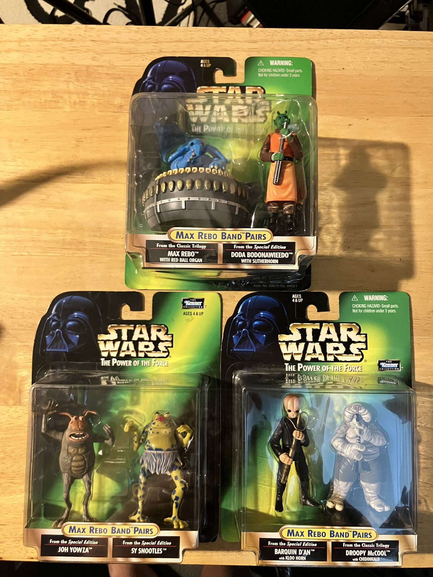 Star Wars Power Of The Force Max Reebo Band Pairs