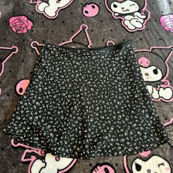 floral skirt: size 6